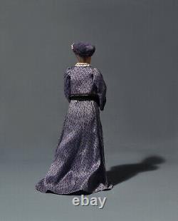 Maggie Smith as Lady Crawley, Miniature 112, OOAK, Art Sculpture by AMSTRAM