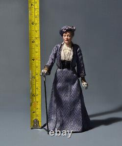 Maggie Smith as Lady Crawley, Miniature 112, OOAK, Art Sculpture by AMSTRAM