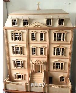 Magnificent Wooden Dolls House made by Len Lewis