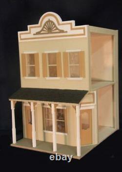 Market Place 1 Inch Scale Dollhouse Kit Laser Cut