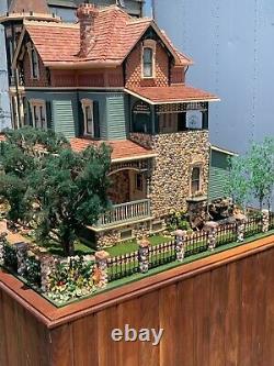 Massive 8 food Victorian dollhouse