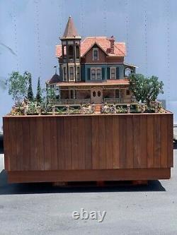 Massive 8 food Victorian dollhouse