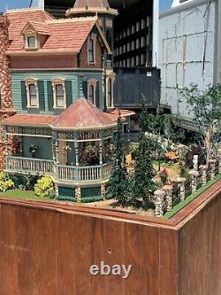 Massive 8 food Victorian dollhouse