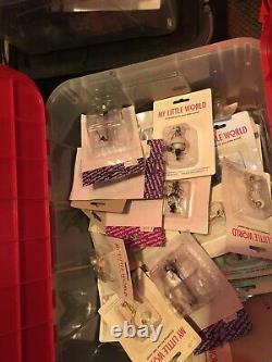 Massive Job Lot Of Dolls House Items, Accessories, Kits, Dolls, Houses