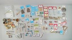 Massive Lot of Vintage Doll House Miniatures Tools & Implements NOS