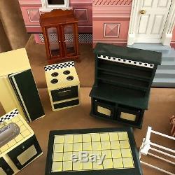 Melissa & Doug LOT furniture Classic Heirloom Victorian Wooden Dollhouse toy