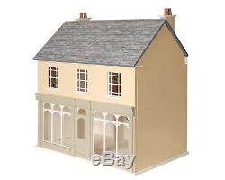 Melody Jane Dolls House 112 To Assemble Unpainted MDF Victorian Cafe Kit