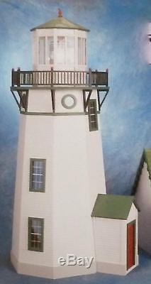 Melody Jane Dolls House Miniature 112 Scale Flat Pack Unpainted Lighthouse Kit