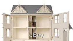 Melody Jane Dolls House Victorian Doll House 112 Unpainted Flat Pack