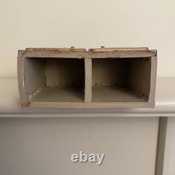 Mike Pollard Studio Pottery Miniature Welsh Dresser Display Cabinet Dolls House
