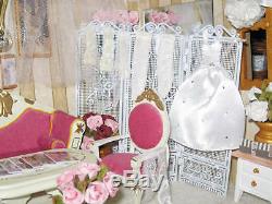 Miniature Bridal Boutique Room Scene Diorama