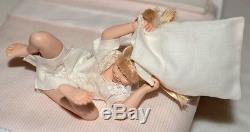 Miniature Doll Girl Dollhouse 112 Artist Susan Scogin Pillow Fight Set of 3 Bed