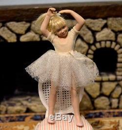 Miniature Doll Girl Dollhouse 112 Ballet Limited 25 of 250 Susan Scogin Artist