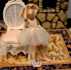 Miniature Doll Girl Dollhouse 112 Ballet Limited 25 of 250 Susan Scogin Artist