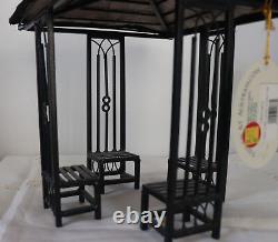 Miniature Doll House Fairy Gardewn Gazebo Sallers Sampler Austram Gothic