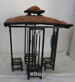 Miniature Doll House Fairy Gardewn Gazebo Sallers Sampler Austram Gothic