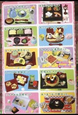 Miniature Doll House Japanese Rabbit Sweet Shop 10 sets Japanese sweet MEGAHOUSE