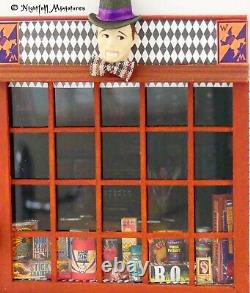 Miniature Doll House Joke Shop Diorama Display Box in 112 scale