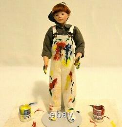 Miniature Doll Porcelain Boy Dollhouse 112 Artist Connie Sauve