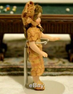 Miniature Doll Porcelain Girl Dollhouse 112 Artist Pat Boldt