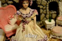 Miniature Doll Porcelain Lady Dollhouse 112 Artist Marie Eisman