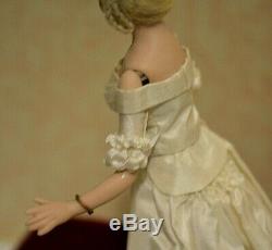 Miniature Doll Porcelain Lady Dollhouse 112 Wedding Bride Artist Doreen Sinnett