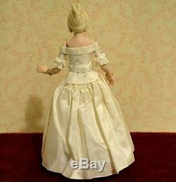 Miniature Doll Porcelain Lady Dollhouse 112 Wedding Bride Artist Doreen Sinnett