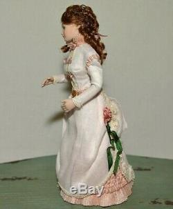 Miniature Doll Porcelain Lady Woman Dollhouse 112 Artist Doreen Sinnett