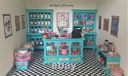 Miniature Dolls House Harry Potter inspired Honeydukes 112 Nightfall Miniatures