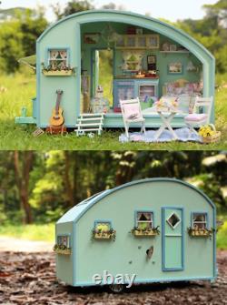 Miniature Dolls House Kits, Diy Wooden Dolls House Handcraft Miniature House Kit