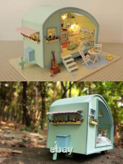 Miniature Dolls House Kits, Diy Wooden Dolls House Handcraft Miniature House Kit