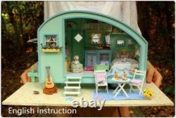 Miniature Dolls House Kits, Diy Wooden Dolls House Handcraft Miniature House Kit