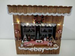 Miniature Dollshouse Christmas Market Stall in 112 scale
