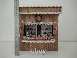 Miniature Dollshouse Christmas Market Stall in 112 scale