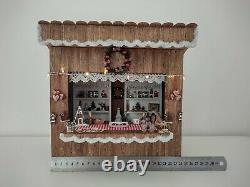 Miniature Dollshouse Christmas Market Stall in 112 scale