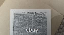 Miniature Facsimile The Times Newspaper, Her Majesty Queen's Dolls' House 1924