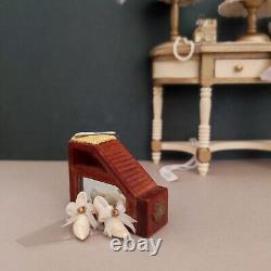 Miniature Fashion Shop Table 1/12 dollshouse by A&R Miniatures