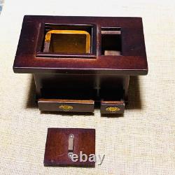 Miniature Japanese Furniture Chest of drawers Hearth Set of 6 Doll house