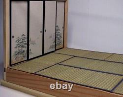 Miniature Kit Japanese style Room SET of 3 Doll House Handmade Wooden 1/12