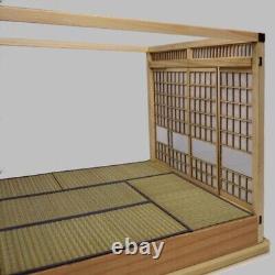 Miniature Kit Japanese style Room SET of 3 Doll House Handmade Wooden 1/12