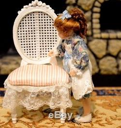 Miniature Porcelain Doll Girl 112 Dollhouse