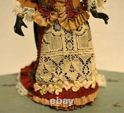 Miniature Porcelain Doll Lady Woman Dollhouse 112 Artist