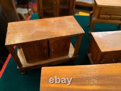Miniature Wooden Doll House Furniture 112 Scale