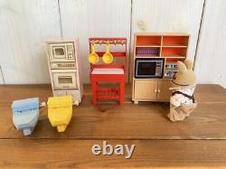 Miniature furniture made in Japan TOMY house Sylvanian Families size witho doll