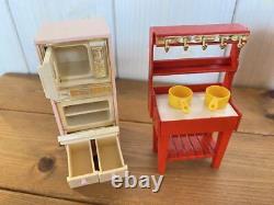 Miniature furniture made in Japan TOMY house Sylvanian Families size witho doll