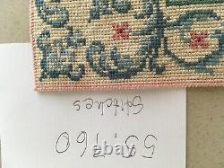 Miniature rug for dolls houses hand stitched with 55,000 stitches, 40x28 cm