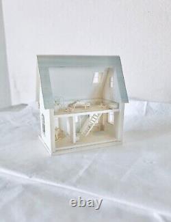 Miniature shabby chic dolls house for inside a dolls house handmade 1/144 scale