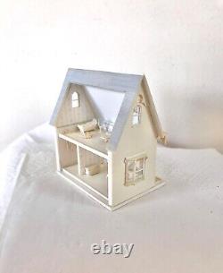 Miniature shabby chic dolls house for inside a dolls house handmade 1/144 scale