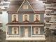 Miniatures 1/2 Half Inch Scale Blue Colonial Dollhouse With Porch Real Good Toys
