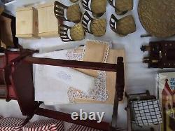 Miniatures Dolls House Accessories Furnitures Wood Brass Resin Lot Bundle